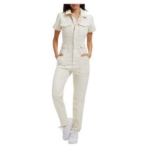 NWOT Good American Military Jumpsuit